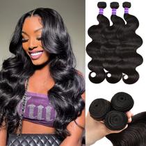 Pacotes de cabelo feiyunpanda 10A Body Wave 100% virgem brasileira Pacotes de cabelo feiyunpanda 10A Body Wave 100% virgem brasileira