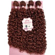 Pacotes de cabelo FRELYN Kinky Curly Synthetic 45-50cm 4 pacotes