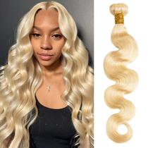 Pacotes de cabelo Headnice 613 Body Wave 20 cm Loira 100% Virgem Pacotes de cabelo Headnice 613 Body Wave 20 cm Loira 100% Virgem