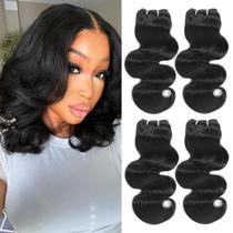 Pacotes de cabelo HVN-KVVM Body Wave 12A Brazilian Virgin Hair