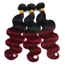 Pacotes de cabelo Kapelli Hair 10A Ombre Brazilian Body Wave