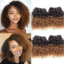 Pacotes de cabelo Kinky Curly 12A Brazilian Virgin Hair 4x8in Pacotes de cabelo Kinky Curly 12A Brazilian Virgin Hair 4x8in