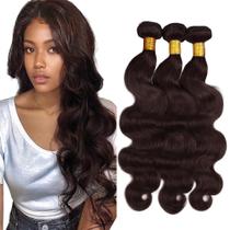 Pacotes de cabelo MAMART Chocolate Brown 4 Body Wave 50-60cm