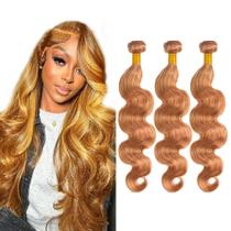 Pacotes de cabelo MAMART Light Brown to Honey Blonde Body Wave