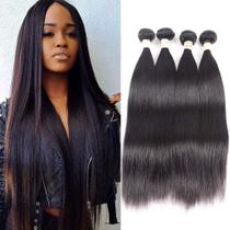 Pacotes de cabelo MDL Brazilian Virgin Straight 14-20