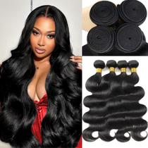 Pacotes de cabelo Miminis 12A Body Wave 100% virgem brasileira