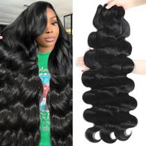 Pacotes de cabelo Mosari Body Wave 15A Indian Virgin Hair 3x60cm Pacotes de cabelo Mosari Body Wave 15A Indian Virgin Hair 3x60cm