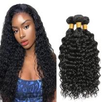 Pacotes de cabelo NiegMeag 26-30 polegadas Kinky Curly Brazilian 8A