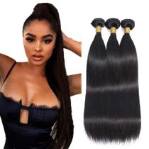 Pacotes de cabelo NiegMeag Straight Peruvian Virgin Hair 300g Pacotes de cabelo NiegMeag Straight Peruvian Virgin Hair 300g