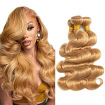 Pacotes de cabelo Raivide Honey Blonde Body Wave 45 50 55cm