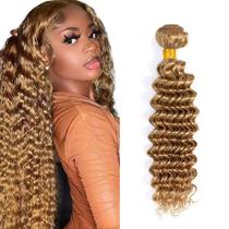 Pacotes de cabelo Raivide Honey Blonde Deep Wave 26 polegadas