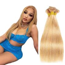 Pacotes de cabelo Raivide P27613 Cabelo humano liso loiro