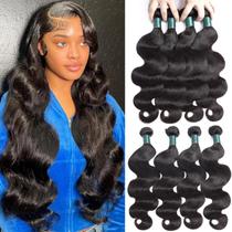 Pacotes de cabelo Superfect Body Wave 12A Brazilian Virgin x4 Pacotes de cabelo Superfect Body Wave 12A Brazilian Virgin x4