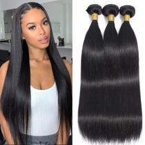 Pacotes de cabelo TNICE Straight 30cm 30cm 30cm Brazilian Virgin