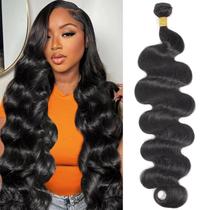 Pacotes de cabelo YIBUSI 12A Brazilian Body Wave 60cm 100g