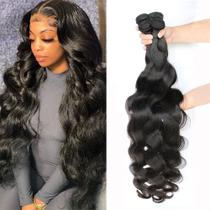 Pacotes de cabelo YISEA Body Wave 12A Cabelo humano virgem brasileiro Pacotes de cabelo YISEA Body Wave 12A Cabelo humano virgem brasileiro
