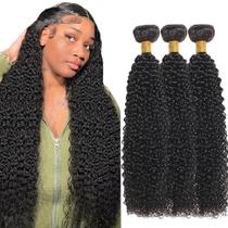 Pacotes de cabelo YOUNGHANN Kinky Curly Brazilian Virgin x3 35cm Pacotes de cabelo YOUNGHANN Kinky Curly Brazilian Virgin x3 35cm