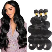 Pacotes de cabelo YOUNGHANN Natural Black Body Wave 22 polegadas