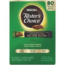 Pacotes de café instantâneo NESCAFÉ Taster's Choice Decaf 1,7g x80