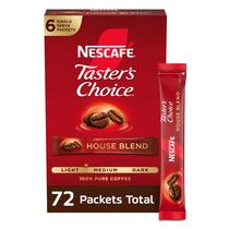 Pacotes de Café Solúvel Taster's Choice House Blend 72 unidades Pacotes de Café Solúvel Taster's Choice House Blend 72 unidades