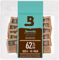 Pacotes de controle de umidade Boveda 62% RH, tamanho 8-10 Pacotes de controle de umidade Boveda 62% RH, tamanho 8-10