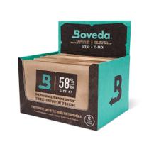 Pacotes de controle de umidade Boveda tamanho 67 58% RH, pacote com 12