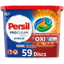 Pacotes de detergente para roupa Persil Discs Oxi Power 59 unidades