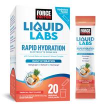 Pacotes de eletrólitos em pó Force Factor Liquid Labs