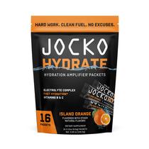Pacotes de eletrólitos em pó Jocko Fuel Hydrate, pacote com 16