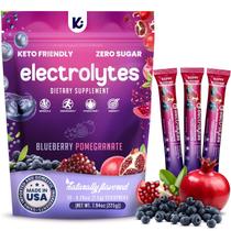 Pacotes de eletrólitos em pó Keppi Blueberry Pomegranate 30