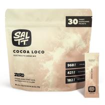 Pacotes de eletrólitos em pó Keto Chow SALTT Cocoa Loco, pacote com 30