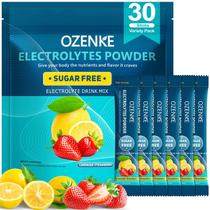 Pacotes de eletrólitos em pó OZENKE Hydration 30 Sticks Lemon