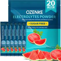 Pacotes de eletrólitos em pó OZENKE Hydration Watermelon 20 Sticks