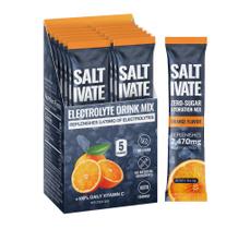 Pacotes de eletrólitos Saltivate Salty Orange Hydration 12x800mL