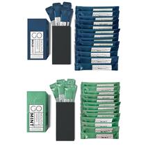 Pacotes de enxaguatório bucal Exershield BOLD Mint GO Travel Size