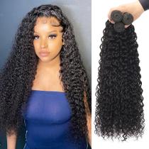 Pacotes de extensão de cabelo Aopusi Water Wave 3 de 50 a 60 cm brasileiros