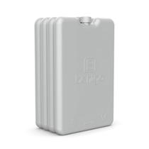 Pacotes de gelo Bentgo Ice Lunch Chillers, pacote com 4 (cinza)