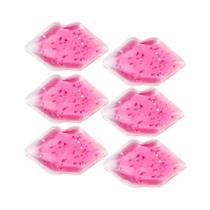Pacotes De Gelo De Gel Labial Reutilizáveis 6 Pacotes De Compressa Fria Flexível Para Cirurgia