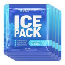 Pacotes de gelo Everlasting Ice RX Rapid Performance, pacote com 4