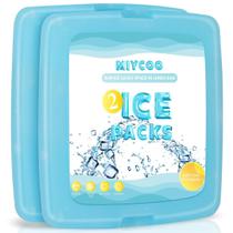 Pacotes de gelo MIYCOO para lancheiras e lancheiras - 2 unidades