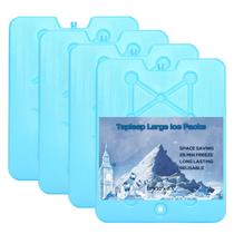 Pacotes de gelo Tapleap XL Large para refrigeradores, acampamento, conjunto de 4 Pacotes de gelo Tapleap XL Large para refrigeradores, acampamento, conjunto de 4