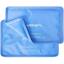 Pacotes de Gelo Terapêuticos APEXUP 28x18 cm Reutilizáveis 2 Unidades Pacotes de Gelo Terapêuticos APEXUP 28x18 cm Reutilizáveis 2 Unidades