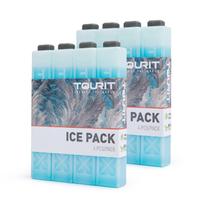 Pacotes de gelo TOURIT reutilizáveis para refrigeradores, lancheiras/caixas azuis Pacotes de gelo TOURIT reutilizáveis para refrigeradores, lancheiras/caixas azuis