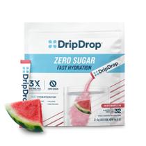 Pacotes de hidratação DripDrop Sugar Free Watermelon 32 Sticks