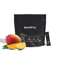 Pacotes de hidratação em pó Gainful Tropical Mango 21 Sticks