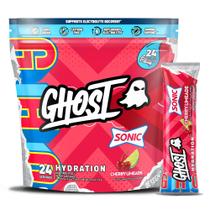 Pacotes de hidratação GHOST Sonic Cherry Limeade 24x