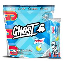Pacotes de hidratação GHOST Sonic Ocean Water 24 Sticks
