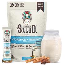Pacotes de hidratação + Immunity Electrolytes Powder Taste Salud