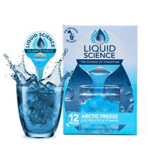 Pacotes de hidratação Java House Liquid Science Arctic Freeze, pacote com 12