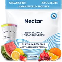 Pacotes de hidratação: Nectar Electrolytes Powder, pacote com 18